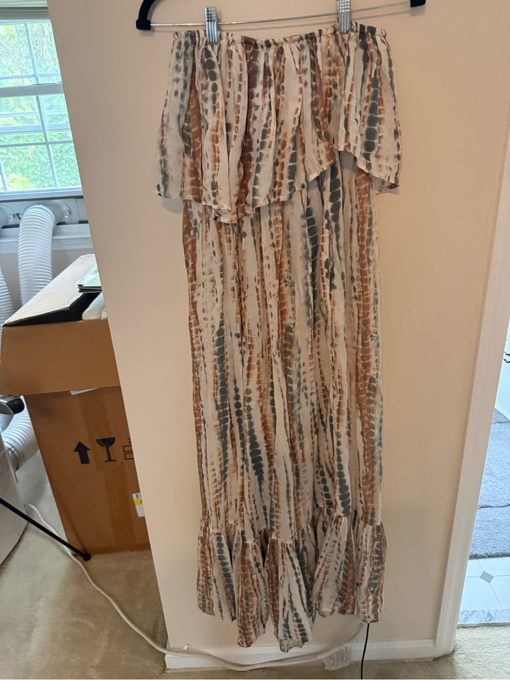 Free People Strapless Tie-Dye Maxi Romper - Picture 5 of 8